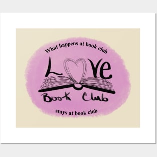 Love Book Club Posters and Art